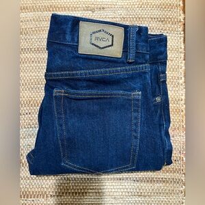 RVCA Dark Blue Denim Jeans
